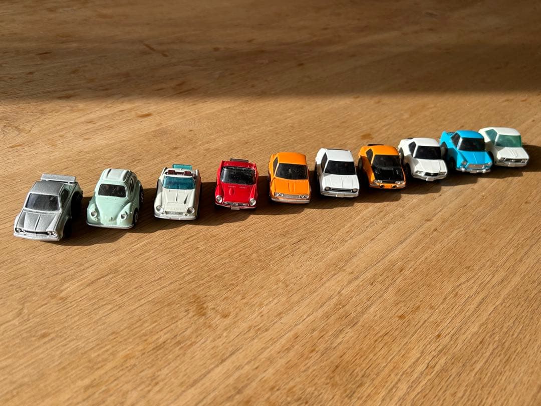 チョロQ 旧車10台