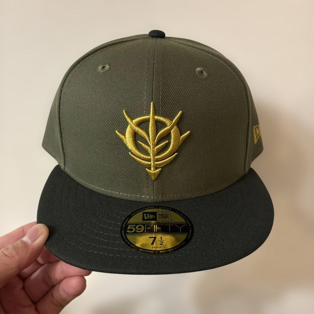 ニューエラ 59FIFTY 機動戦士ガンダム ジオン軍 7 1/2 オリーブ 59FIFTY 機動戦士ガンダム ジオン軍 ニューオリーブ - メルカリ