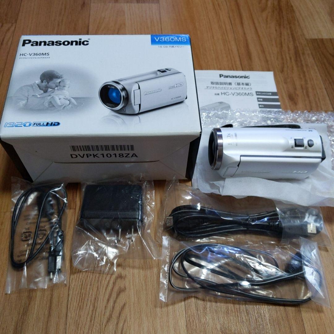 Panasonic HC-V360MS フルHDビデオカメラ - メルカリ