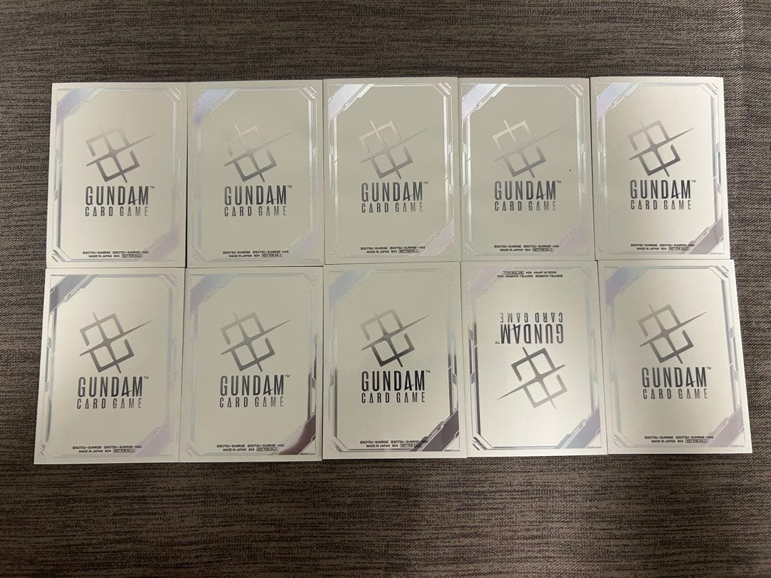 ガンダムカードゲーム gcg β版体験会プロモーションスリーブ 10枚 未
