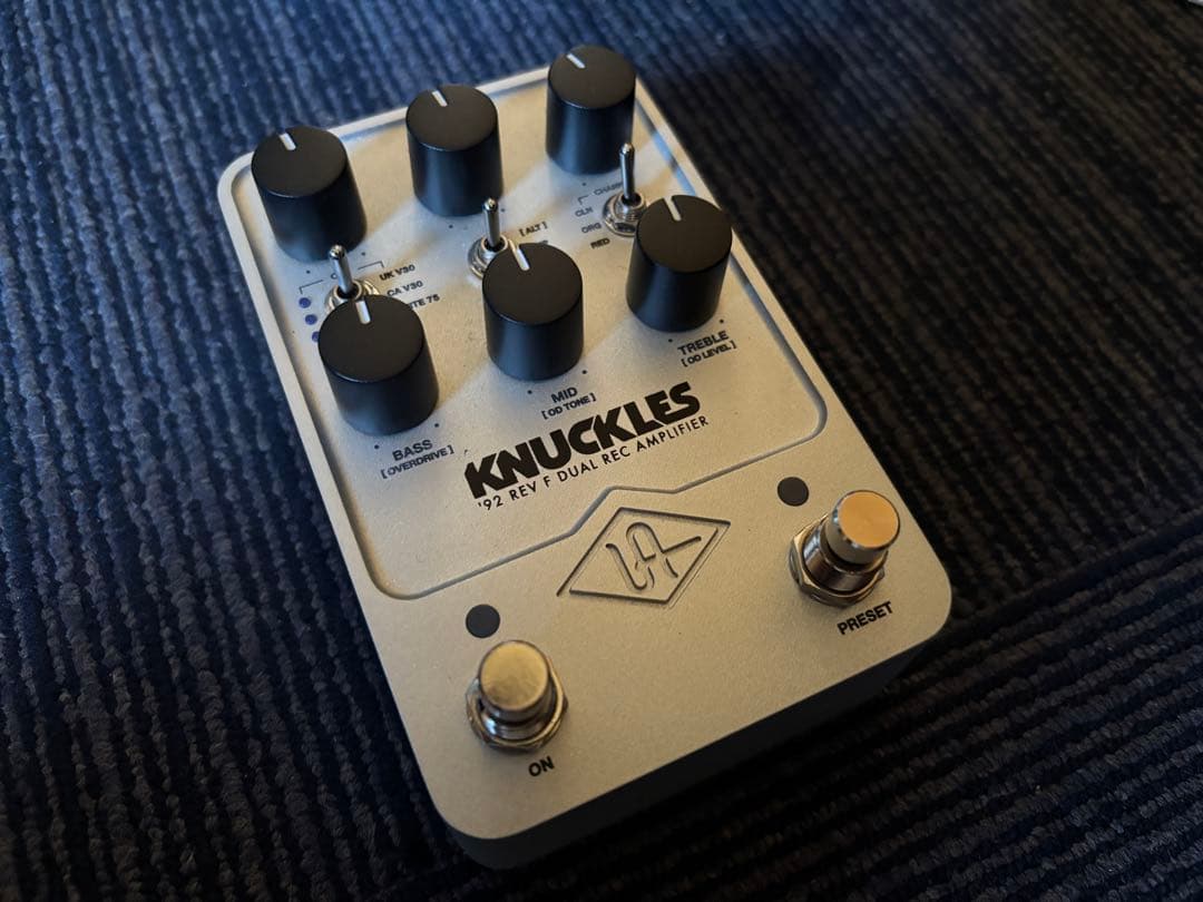 ギター KNUCKLES 92 KEY DUAL REC AMPLIFIER
