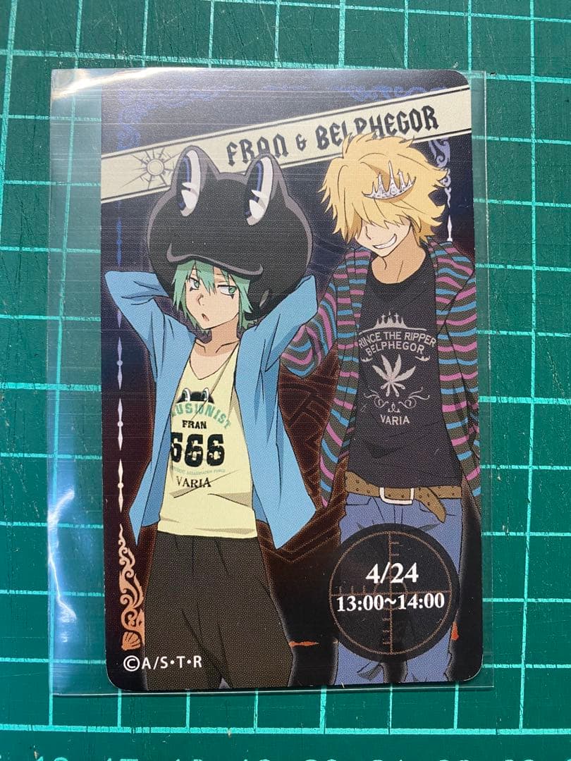 家庭教師ヒットマンREBORN リボーン　リボT 握手券　ベル　フラン