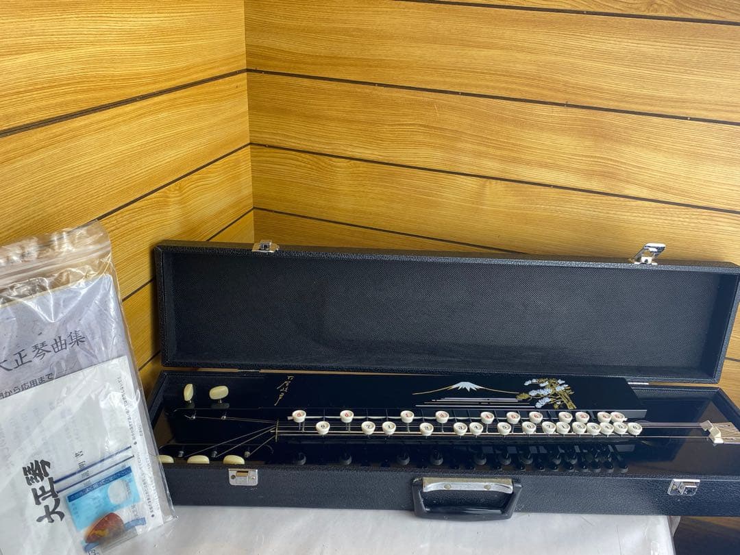 美品！　 大正琴　 弦楽器　 富士　松　ハードケース付