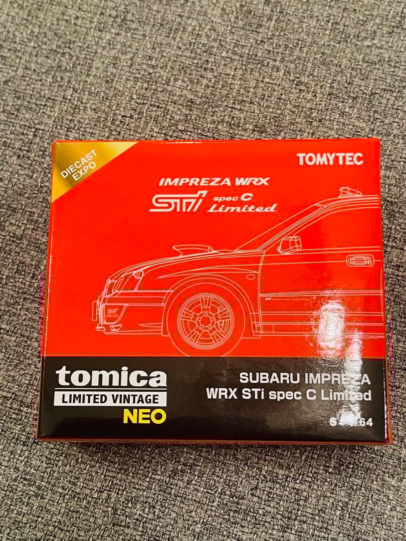 トミカ 2025 マレーシア限定　SUBARU IMPREZA WRX STi トミーテック アジア限定 スバル インプレッサ WRX STI スペック C