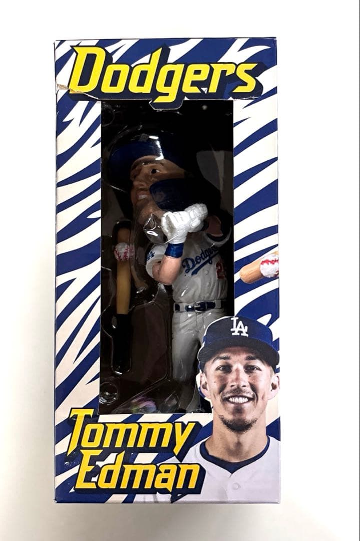 ドジャース　トミー・エドマン　ボブルヘッド
