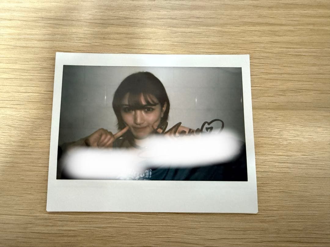 岡田奈々　ワイドチェキ　直筆サイン　コメント入り 2026年最新】岡田奈々 サインの人気アイテム - メルカリ