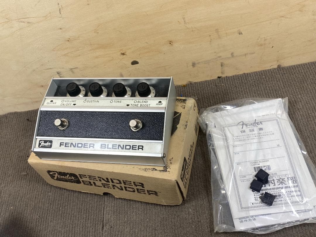 612 fender blender ファズ