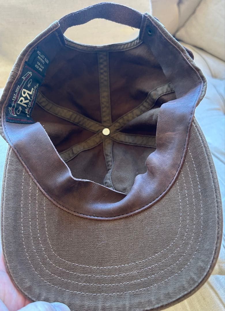 8*1様 DOUBLE RL シンプルロゴキャップ - メルカリ