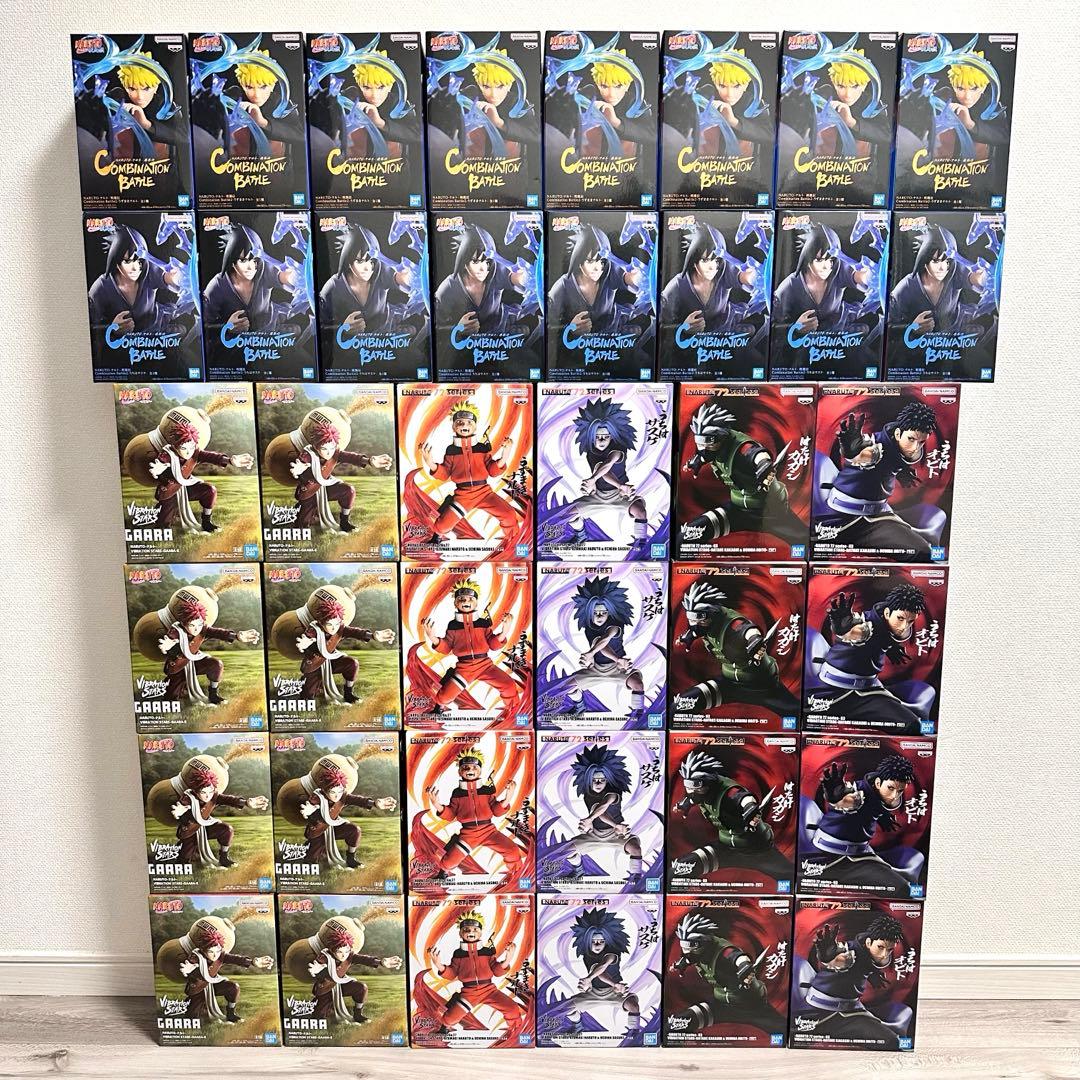 新品未開封 フィギュア ナルト サスケ カカシ マダラ 我愛羅 NARUTO