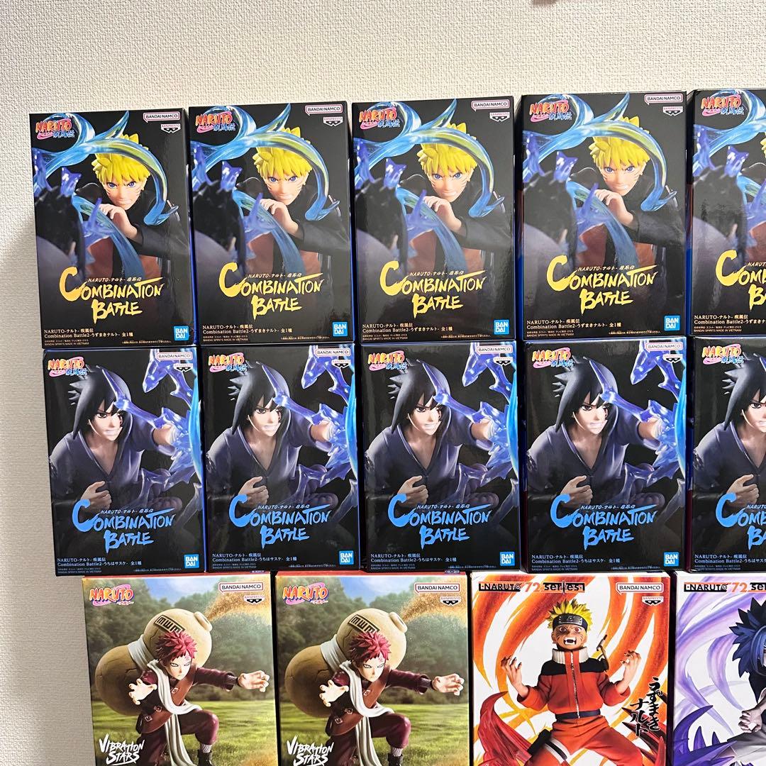 新品未開封 フィギュア ナルト サスケ カカシ マダラ 我愛羅 NARUTO