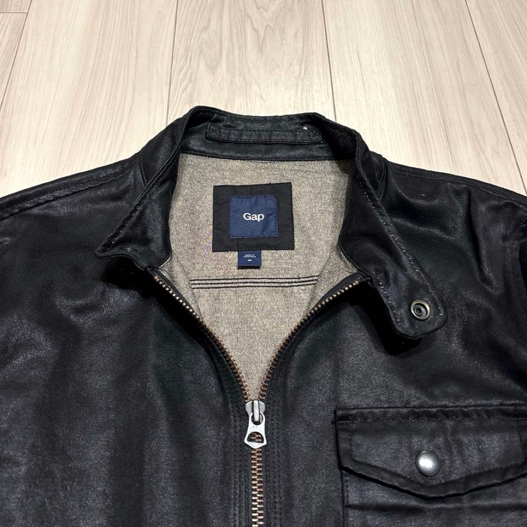 90s OLD GAP leather jacket archive y2k - メルカリ