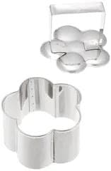 花形クッキー型 ステンレス製 約8cm 楽天市場】スタンプクッキー型 8個セット 送料無料 キャラクター