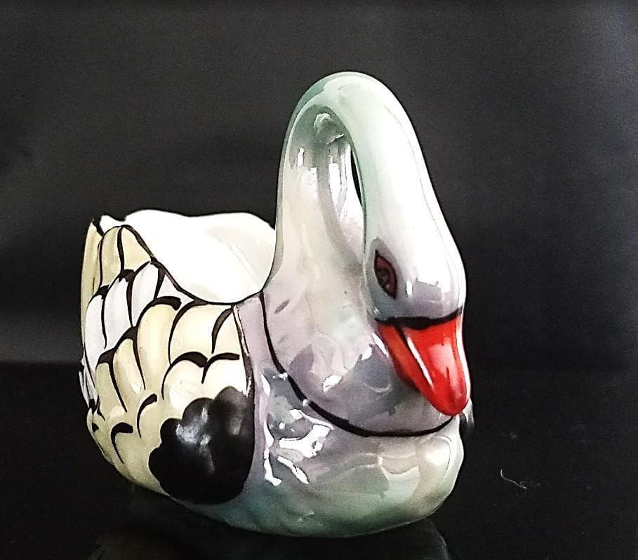 豪華！ オールドノリタケ レア カラフル スワン 小ボウル1918年 - メルカリ