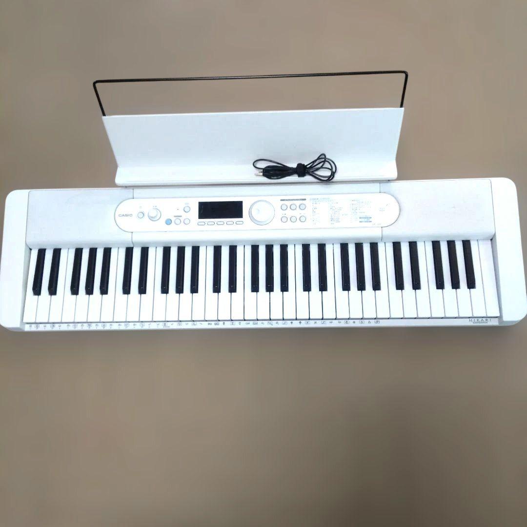 Yamaha LK-520 ホワイト電子キーボード