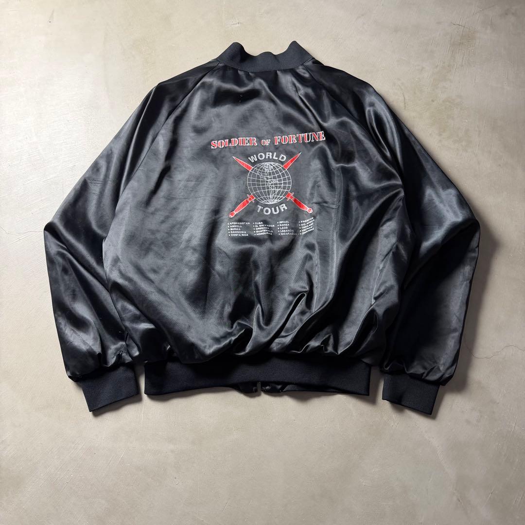 ジャケット・アウター 70s ARISTO JAC Satin stadium jumper