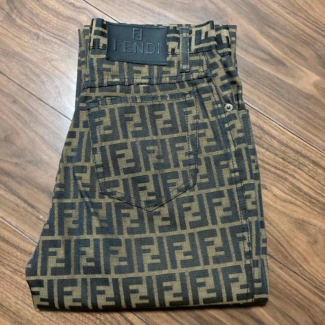 FENDI フェンディ ジーンズ パンツ スキニー ズッカ柄 総柄 モノグラム 楽天市場】フェンディ FENDI パンツ ジーンズ メンズ デニム ボトムス