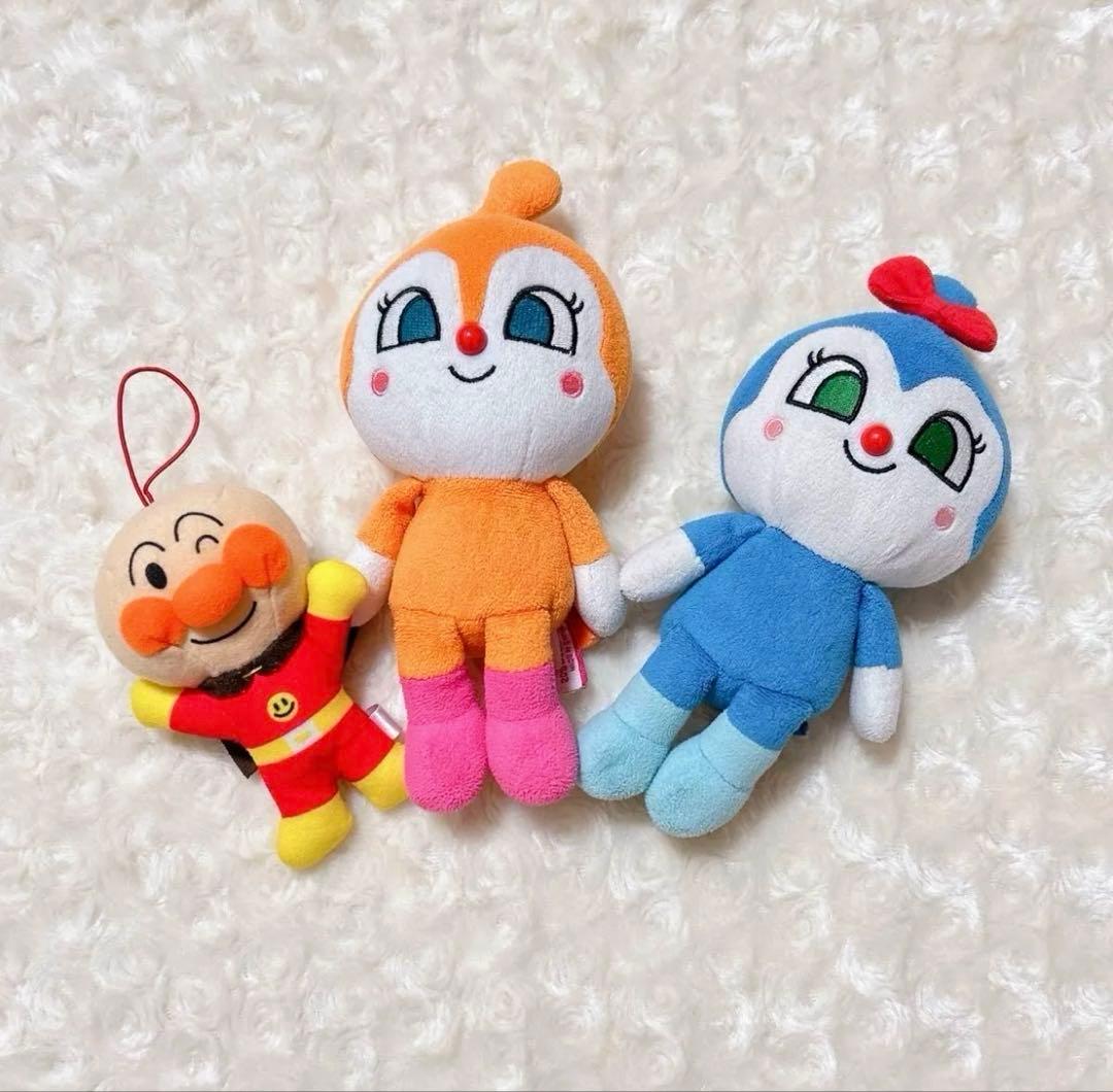 アンパンマン ぬいぐるみ セット ドキンちゃん コキンちゃん - メルカリ