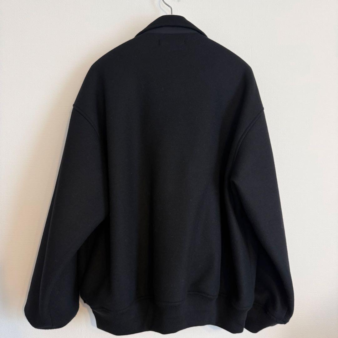 美品・L】WTAPS JFW-01 JACKET MELTON BLACK 黒 - メルカリ
