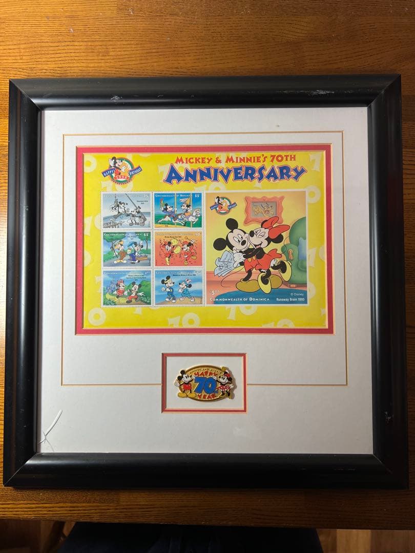 ディズニー額入りピンバッジ - メルカリ