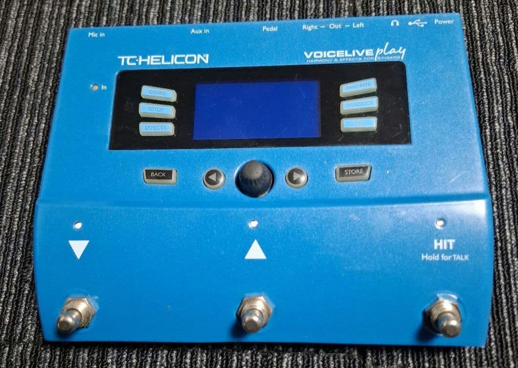 TC-HELICON VOICE LIVE Play ボーカルエフェクター