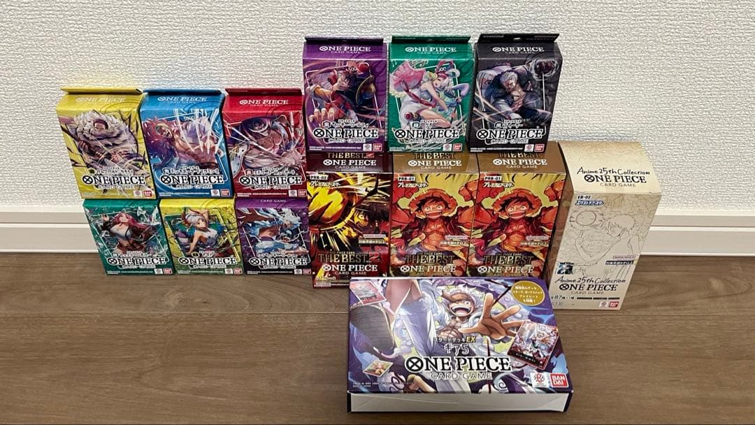 新品・未開封 ワンピース カードゲーム まとめて14BOX ONE PIECEカードゲーム 双璧の覇者 ONE PIECE カードゲーム BOX OP-06