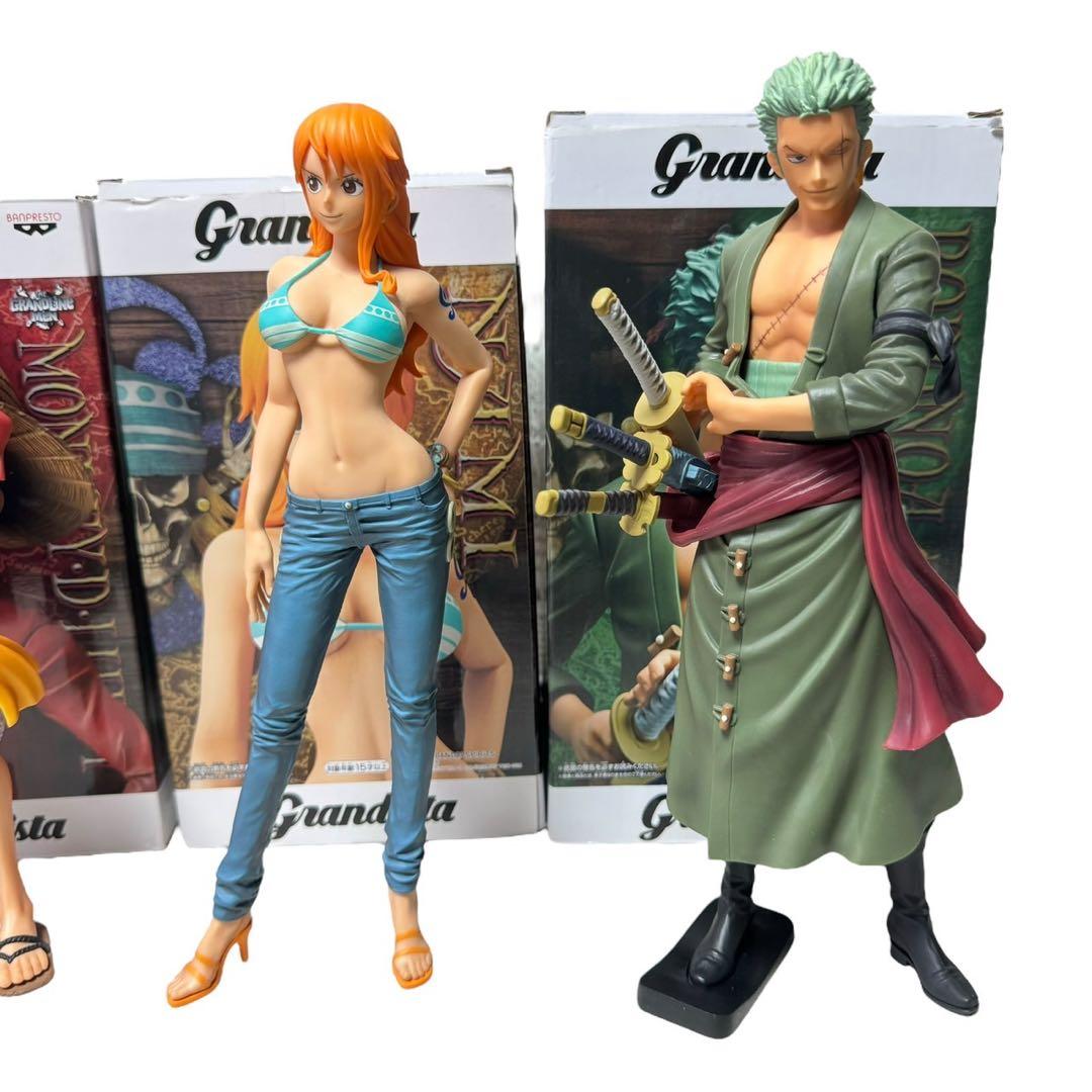 ワンピース Grandista フィギュア 4点セット - メルカリ