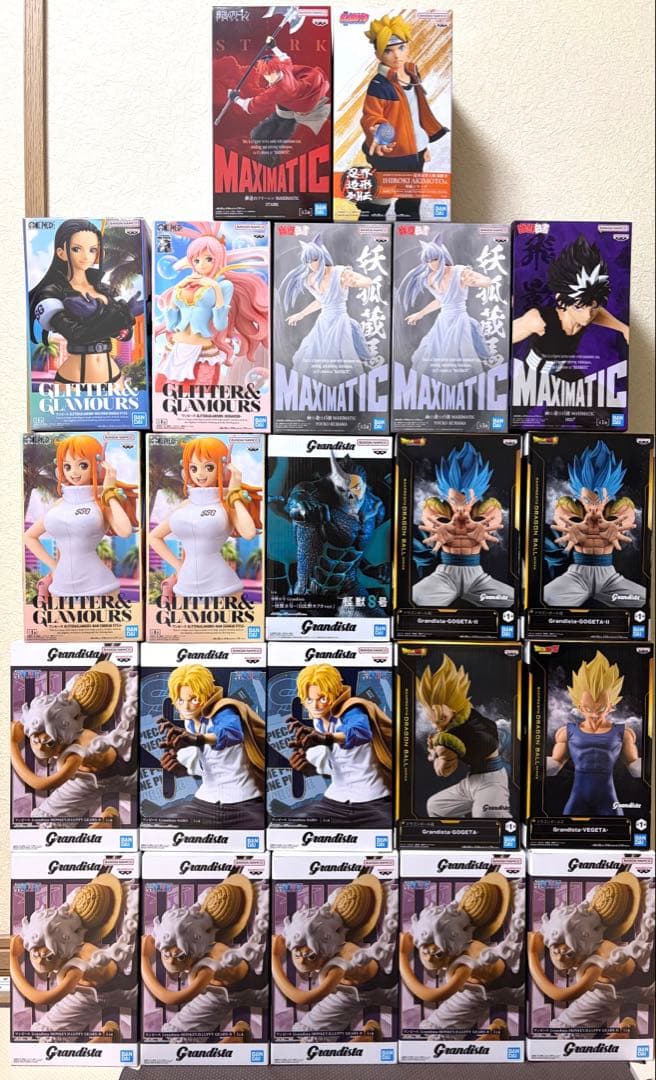 ワンピース ドラゴンボール Grandista MAXIMATIC フィギュア