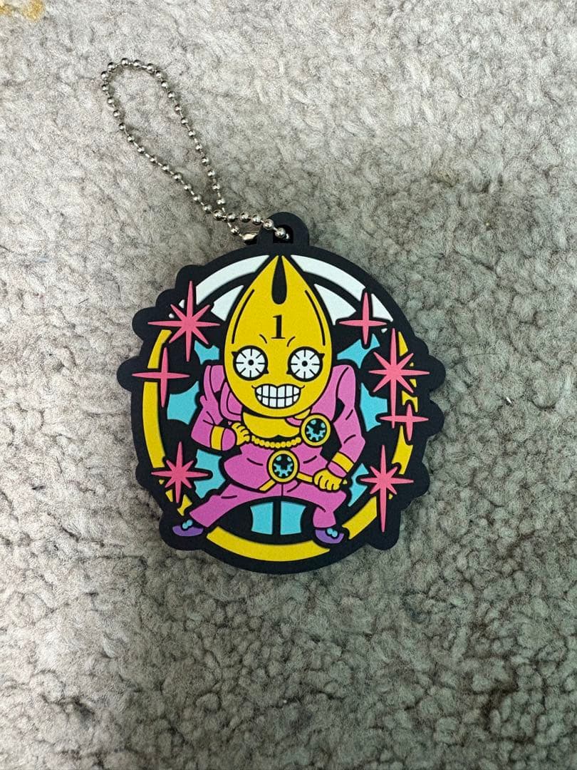 ジョジョの奇妙な冒険 セックスピストルズ ラバー キーホルダー