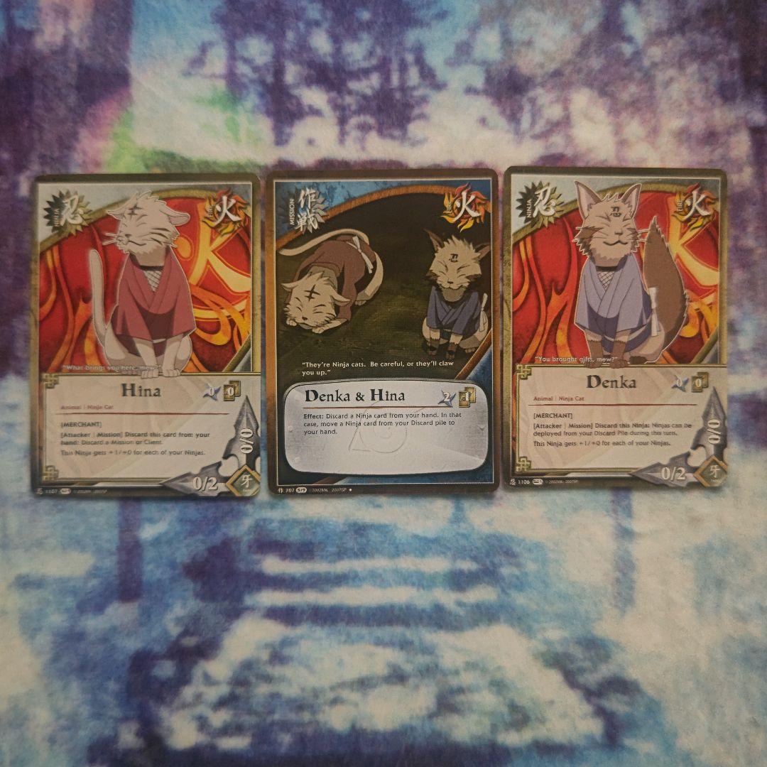 NARUTO ナルトカードゲーム CCG ヒナ デンカ セット - メルカリ