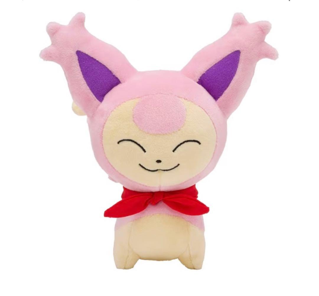 ポケモン　スカーフつき　ぬいぐるみ　エネコ　猫　202501030019