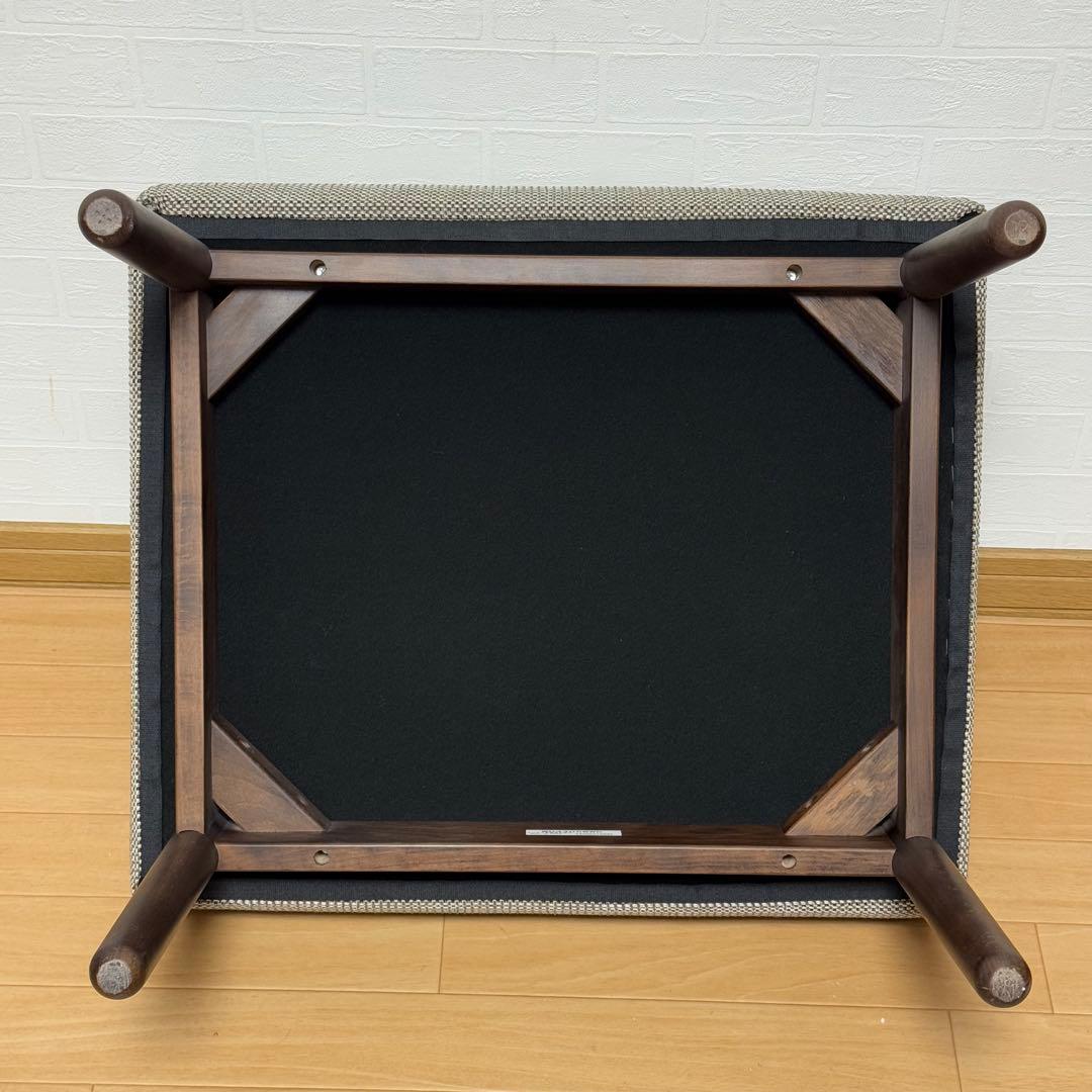 美品】カリモク オットマン スツール WD4306WWK 足置き 腰掛け