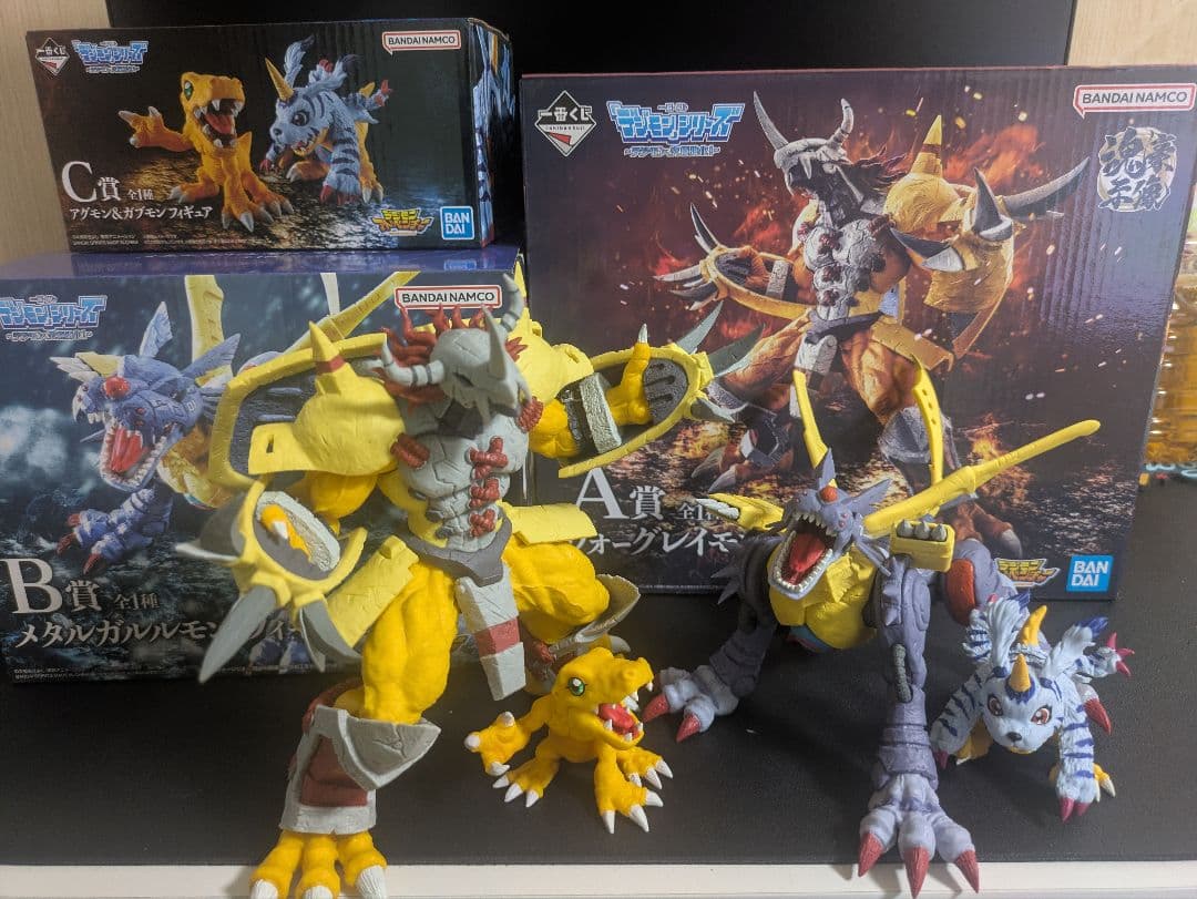 一番くじ デジモン 魂豪示像　A賞、B賞、C賞 【出品2/13まで】