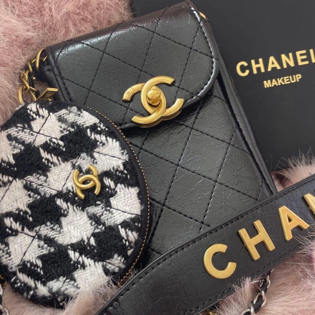 CHANEL VIP 非売品 スマホ　ショルダー　ケース 楽天市場】スマホ ショルダー（ブランドシャネル）（バッグ・小物