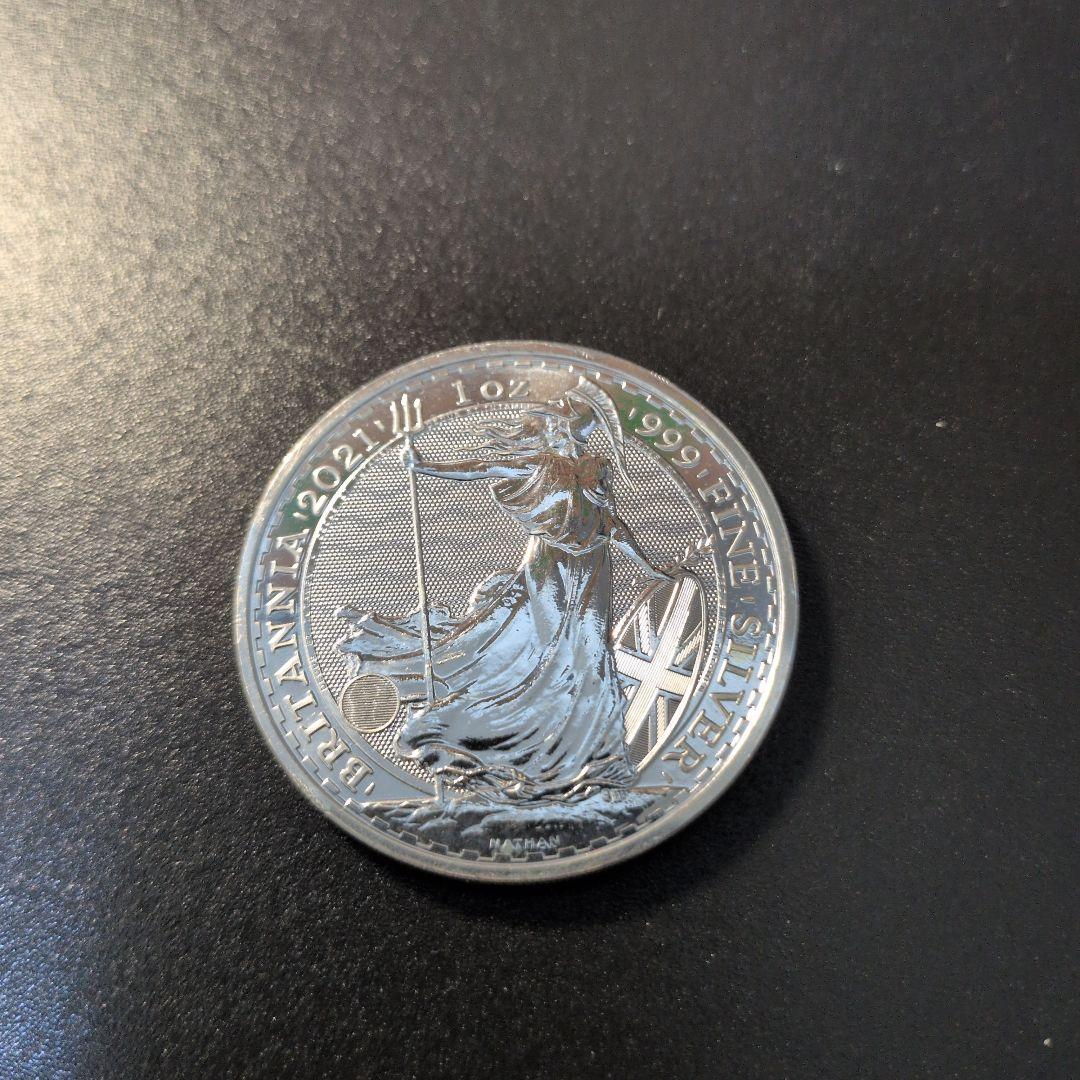 m*u様 2021年 イギリス・ブリタニア銀貨1オンス 楽天市場】即納・追跡可 2021 1オンス イギリス ブリタニア銀貨 (39mm