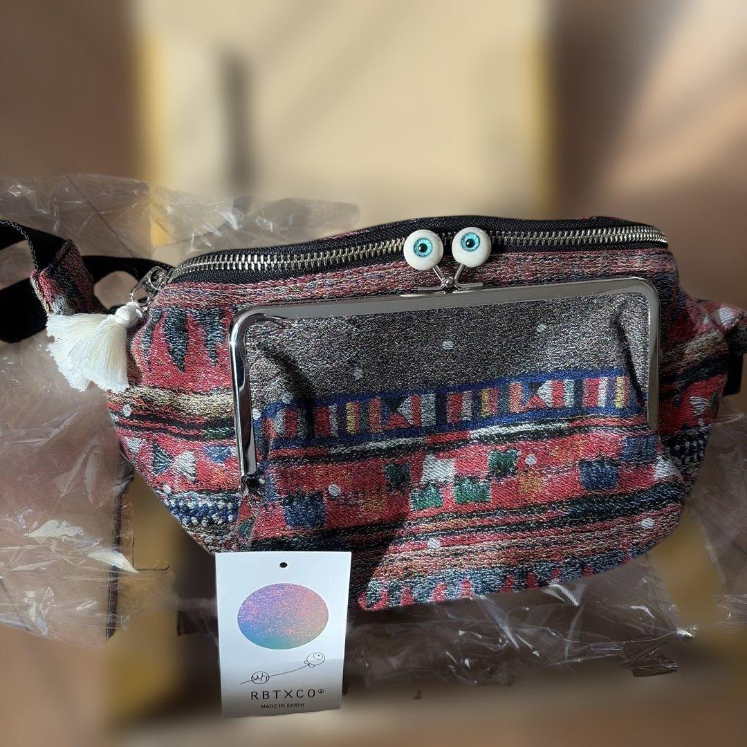 REITXCO ゴブラン織　エスニックボディバッグ