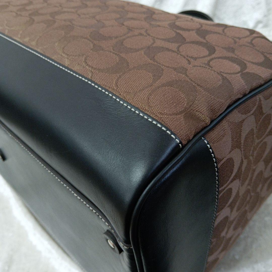 コーチ シグネチャー 2way ボストンバッグ ショルダーバッグ 旅行 4253