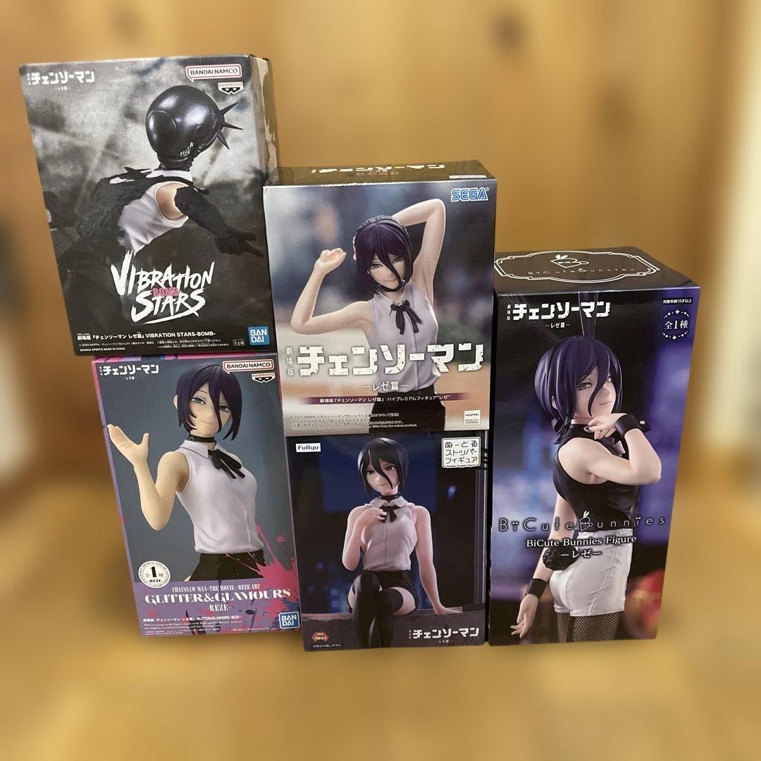チェンソーマン　レゼ　ボム　フィギュア 4点セット