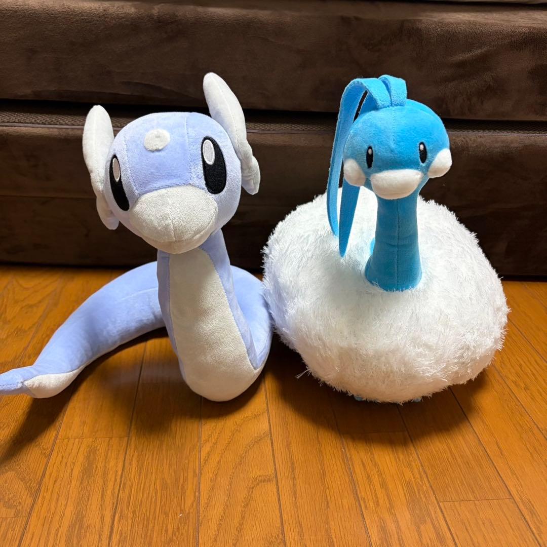 ポケモン もふぐっとぬいぐるみ ミニリュウ・チルタリス 2体セット