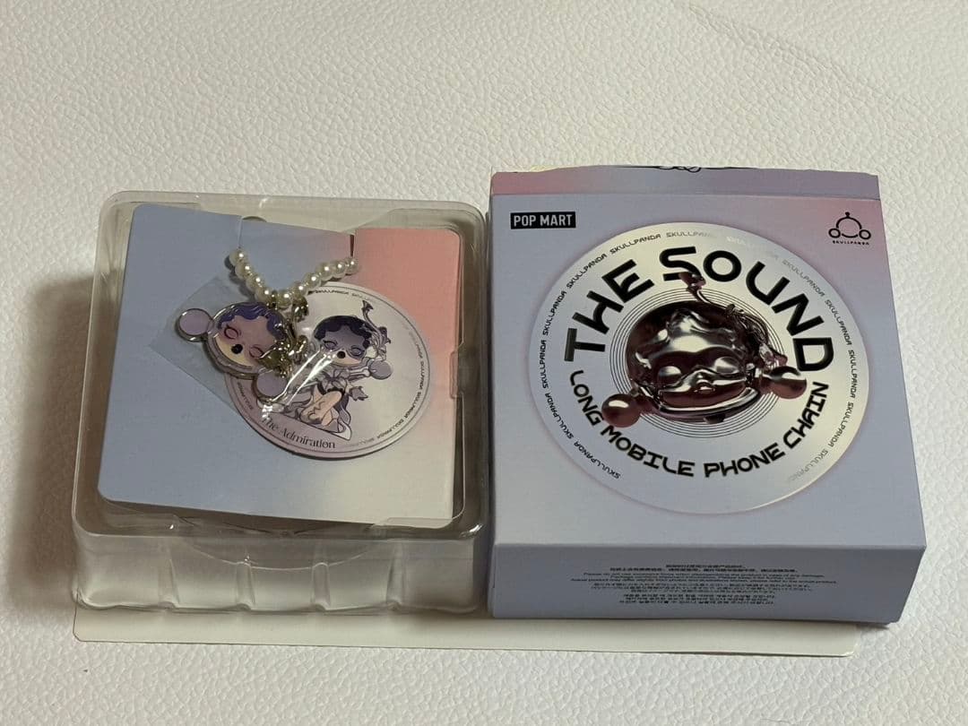 THE SOUND ロングモバイルフォンストラップ　スカルパンダ2個set SKULLPANDA You Found Me! シリーズ スマホストラップ - POP MART