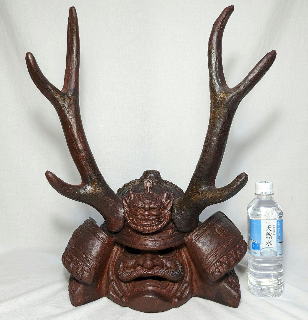 備前焼 兜 鎧武者 カブト 置物 細工物 彫刻 オブジェクト アンティーク 陶彫 楽天市場】陶器 兜の通販