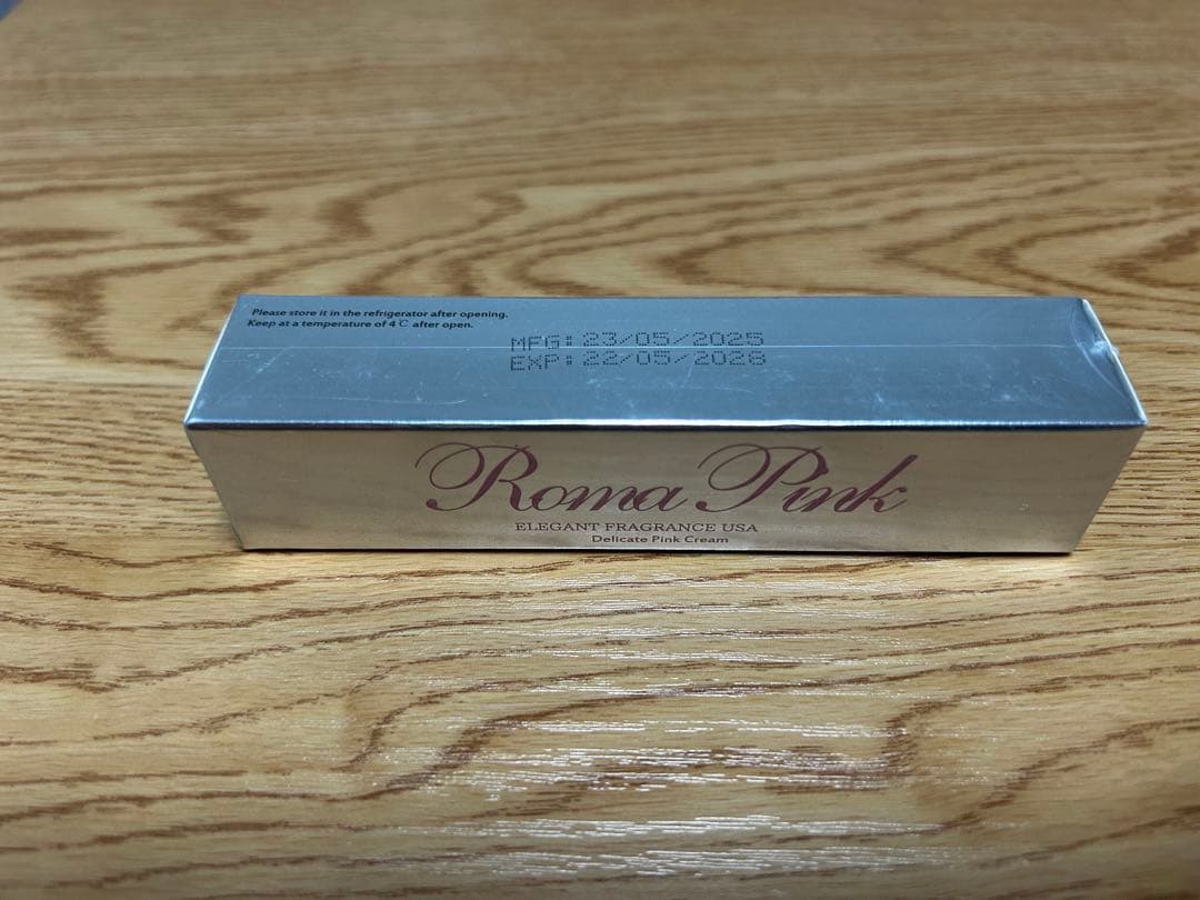 ローマピンク アフタークリーム シルバー