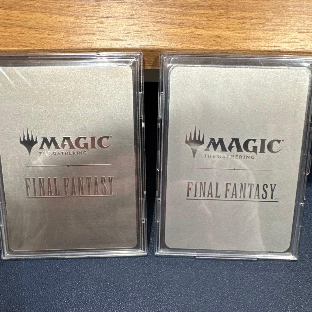 正規品 英語版 MTG ステンレストークン チョコボ 宝物 FF マジック大戦