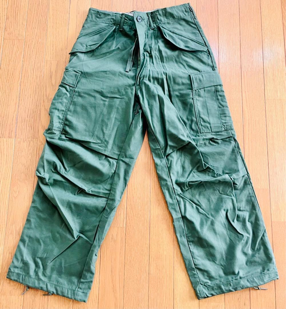 ◎希少素材レーヨン×ナイロン混紡 M65 パンツ デッドストック ’74 S-S