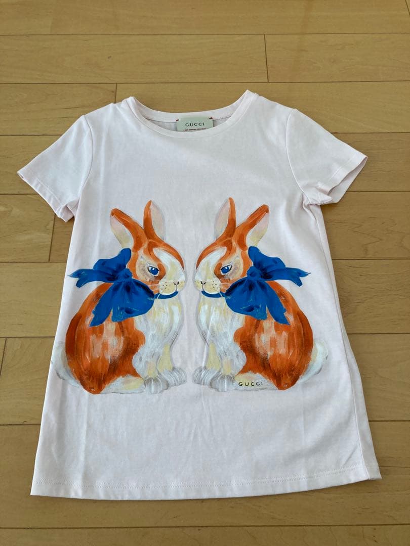 新品！GUCCI×ロンハーマンコラボ Tシャツ サイズ10 ピンク - メルカリ