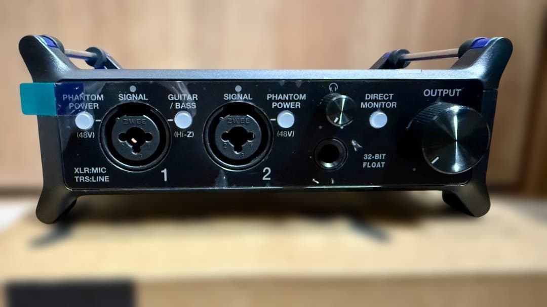 ZOOM UAC-232 USB-C オーディオインターフェース　使用少