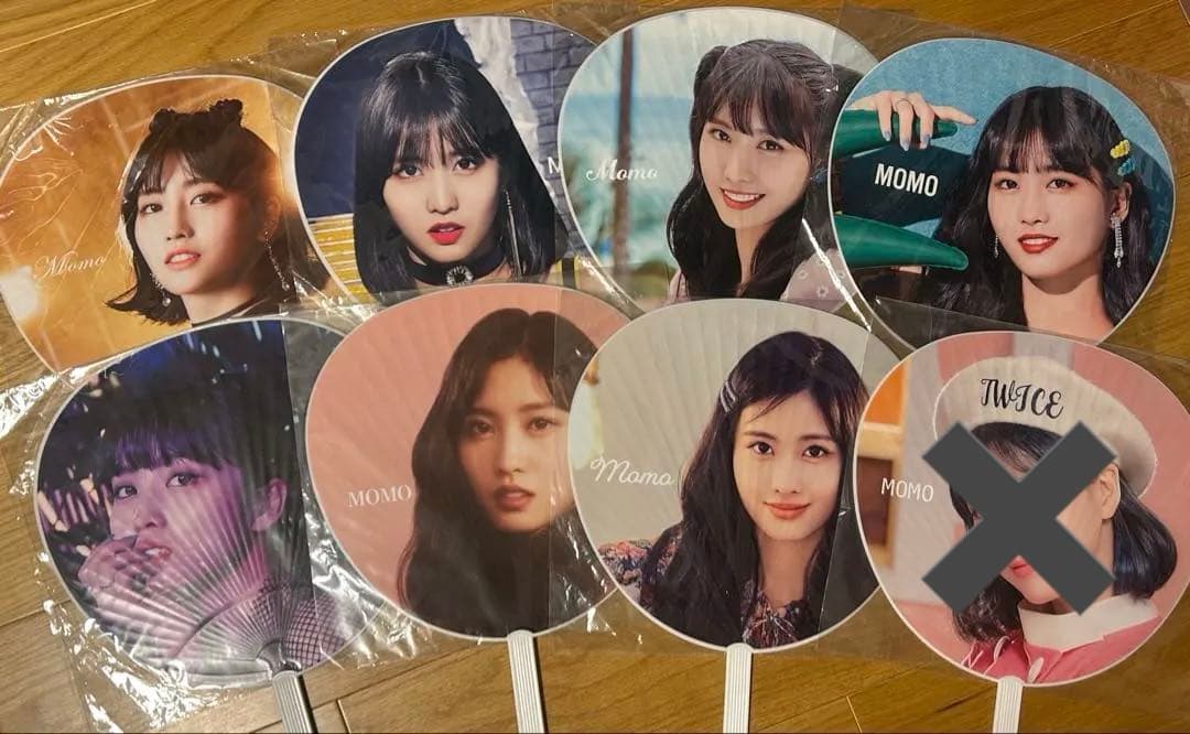 TWICE モモ うちわ 20枚 バラ⭕️