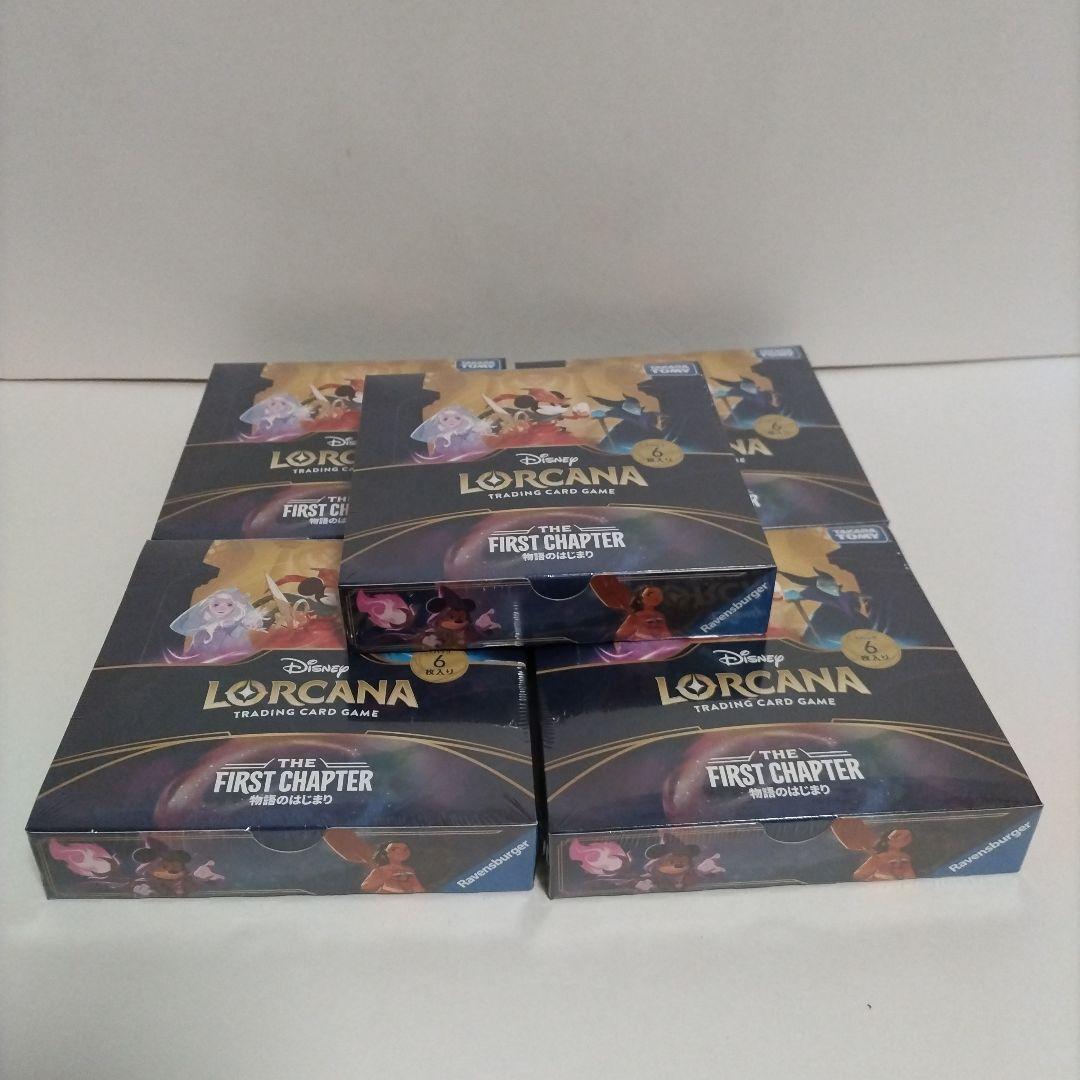 ディズニー・ロルカナ　 物語のはじまり 新品未開封シュリンク付 5box 日本語