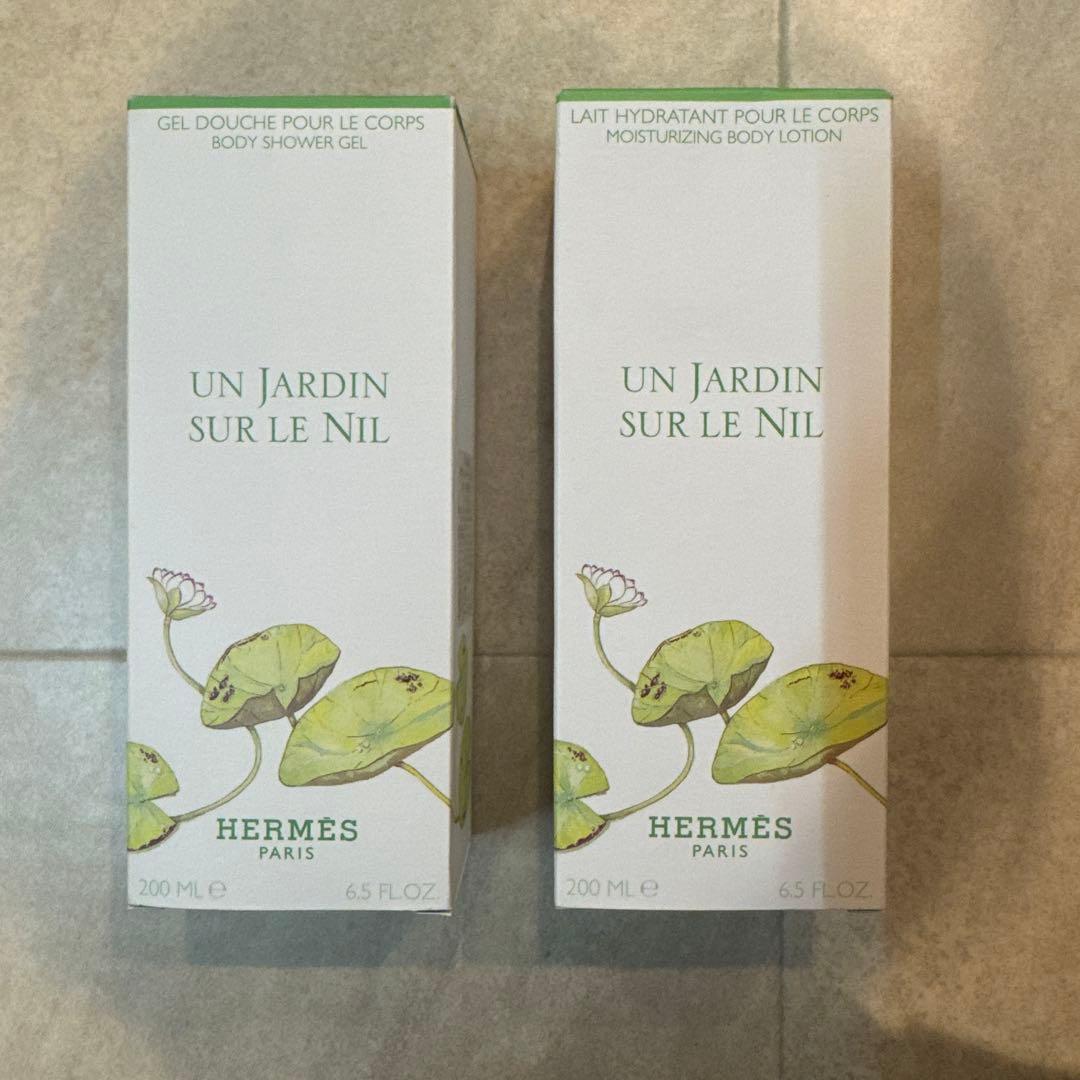 HERMES シャワージェル　ボディローション