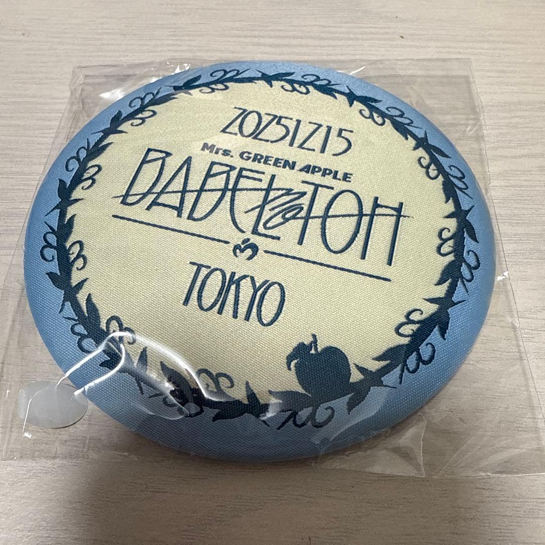 非売品】ミセス バベルの塔 リンゴジャムシート特典缶バッジ12/15 東京