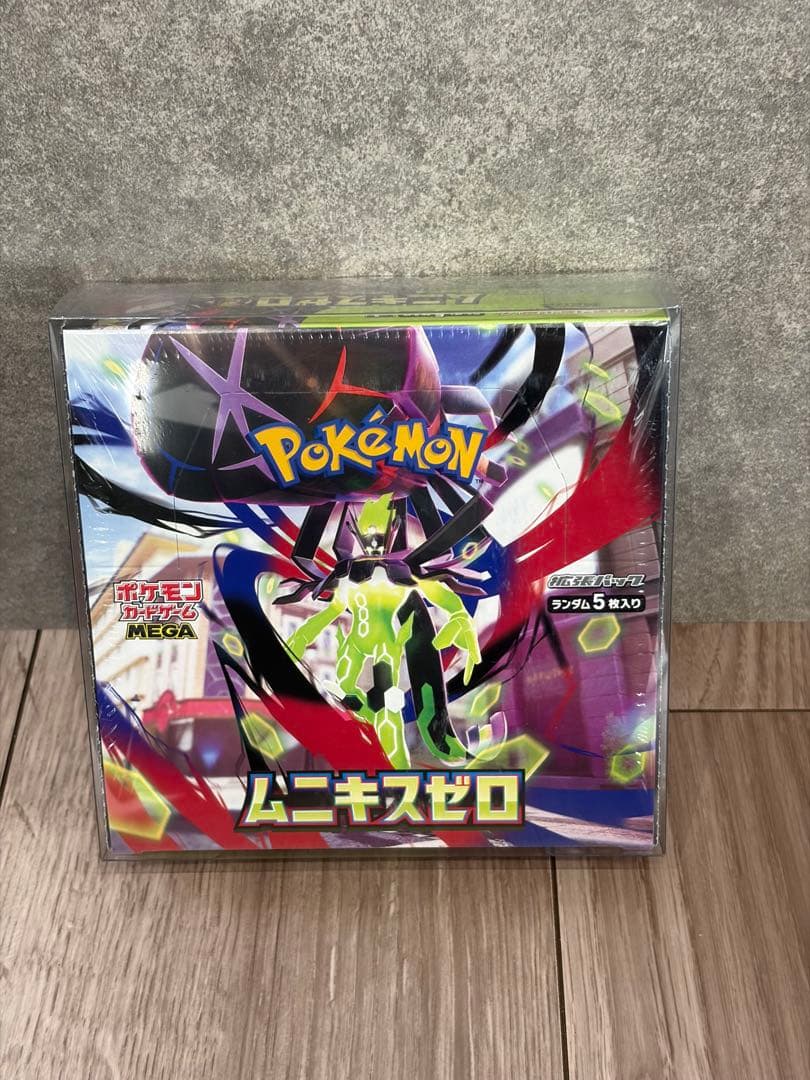ポケモンカードゲーム ムニキスゼロ 未開封シュリンク付き - メルカリ